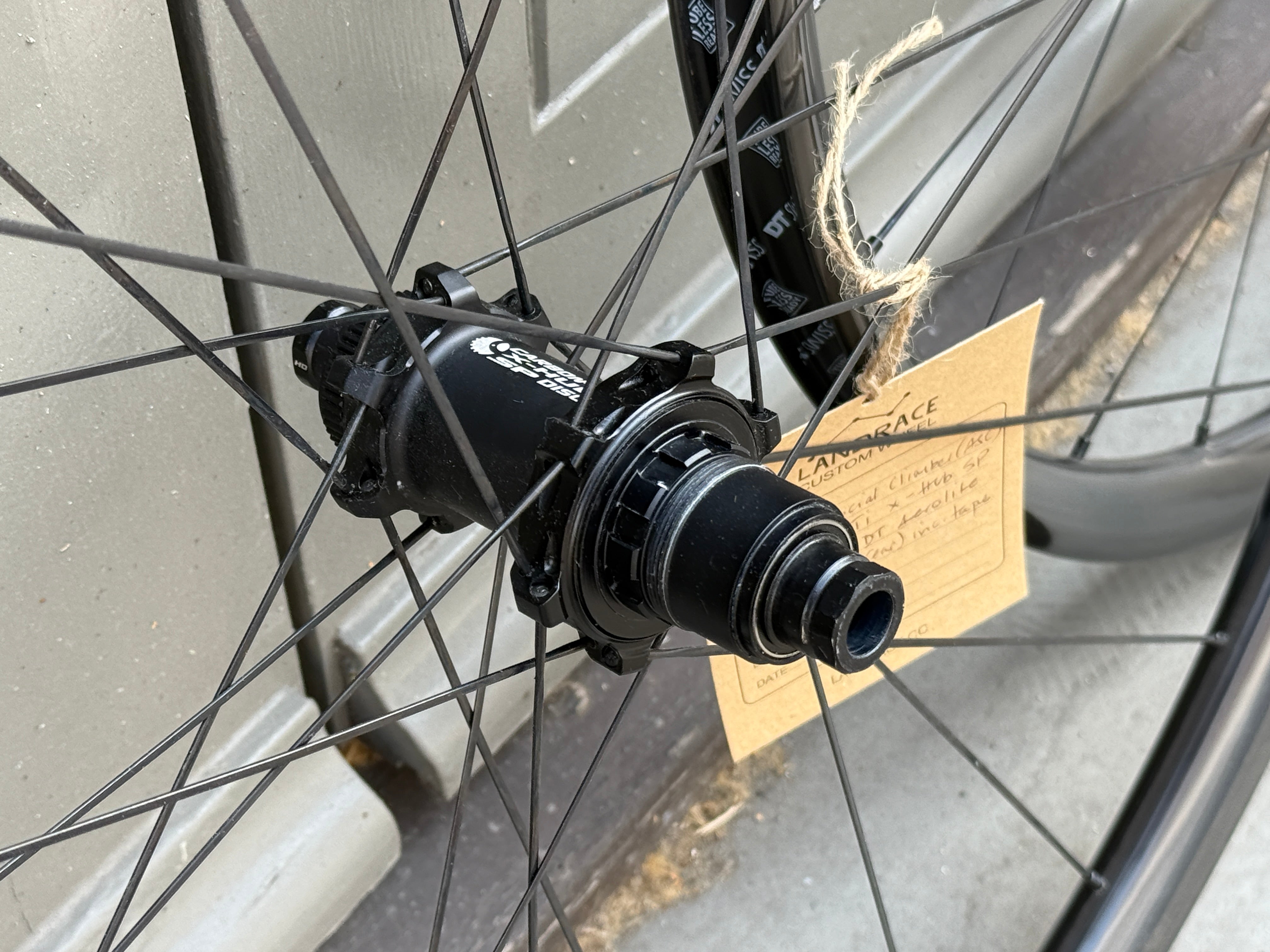 LANDRACE A.S.C. (Anti-Social Climber) carbon wheelset
