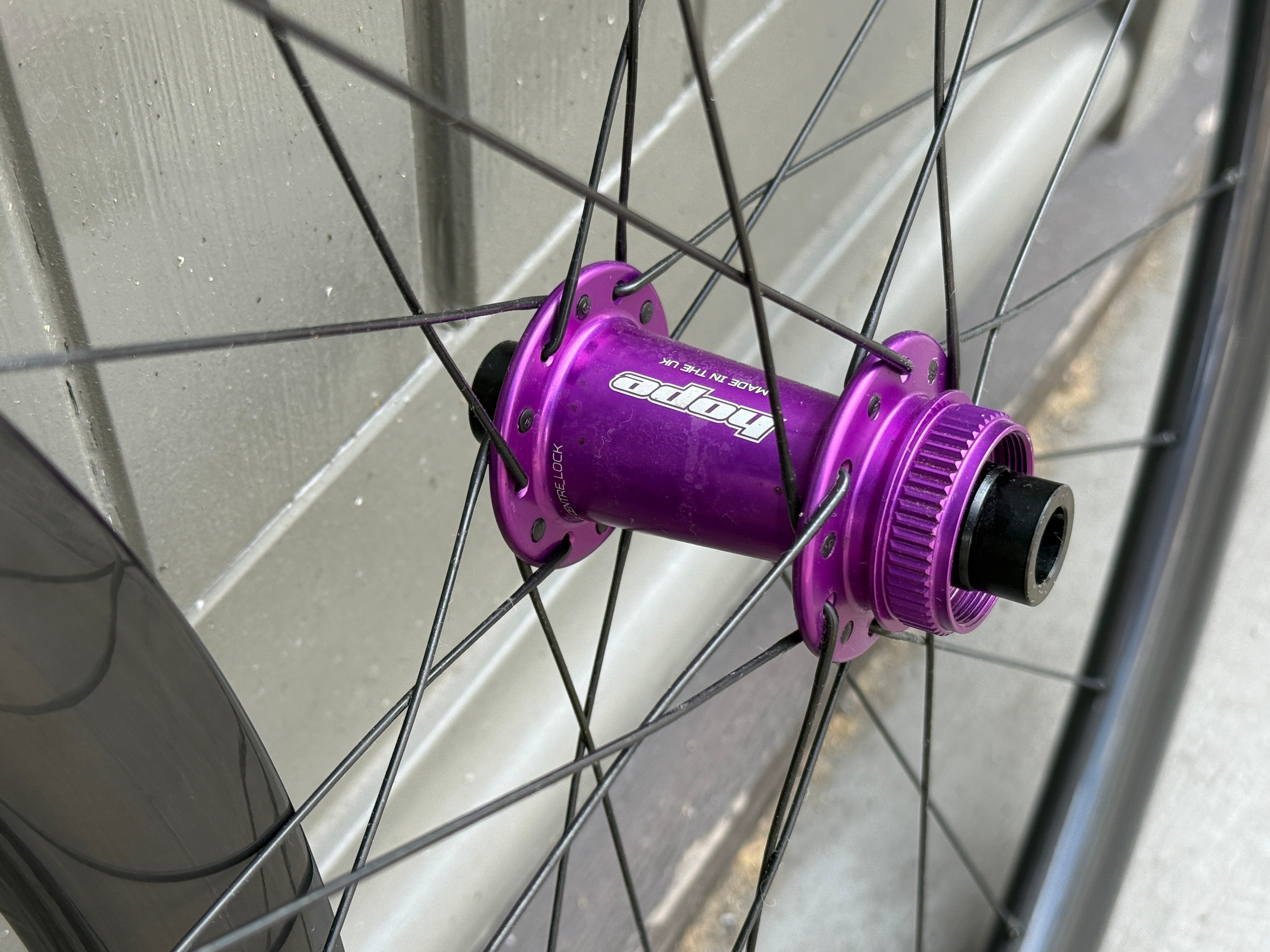 LANDRACE RDEE 35 Hope wheelset - Purple