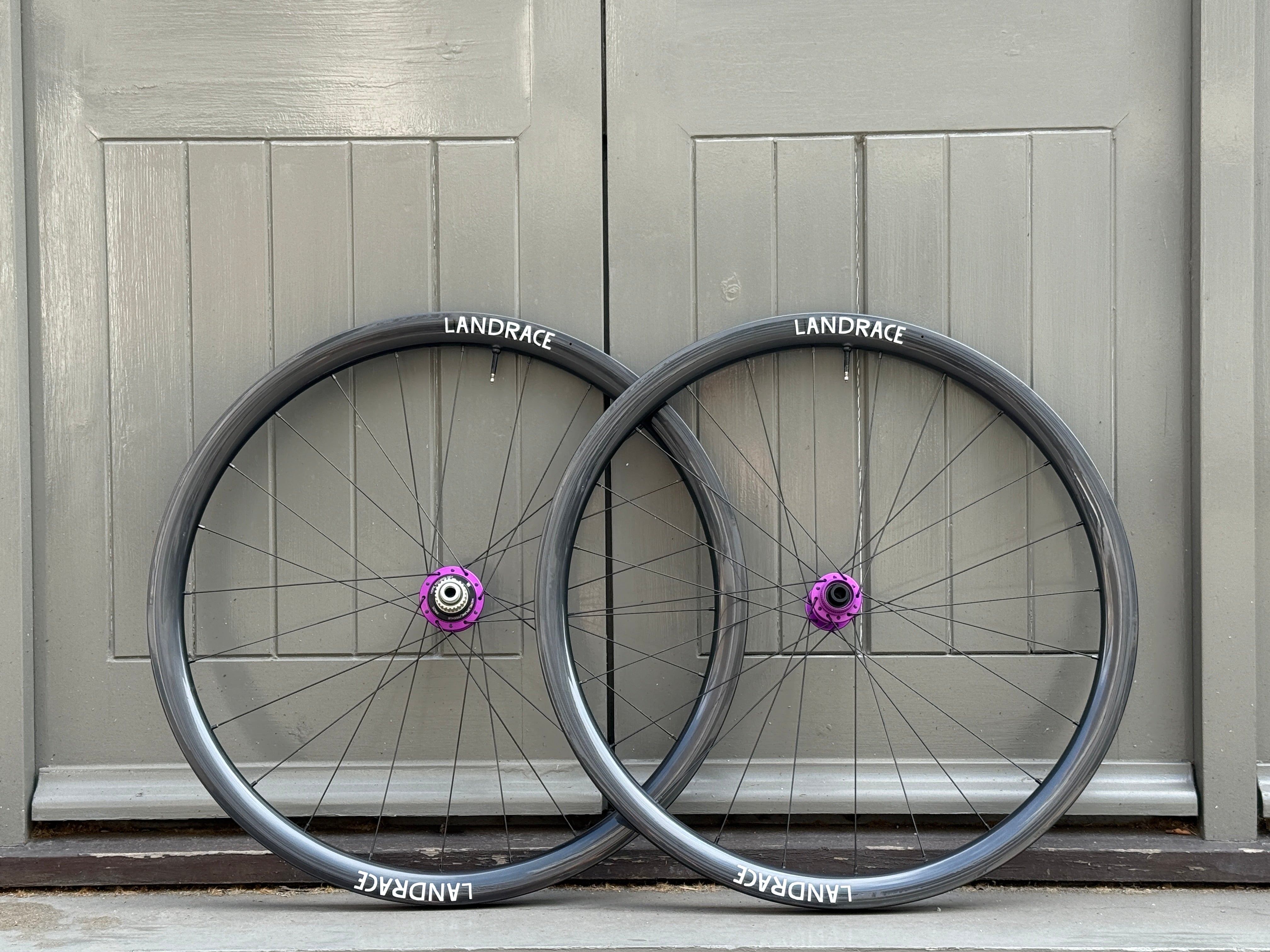 LANDRACE RDEE 35 Hope wheelset - Purple
