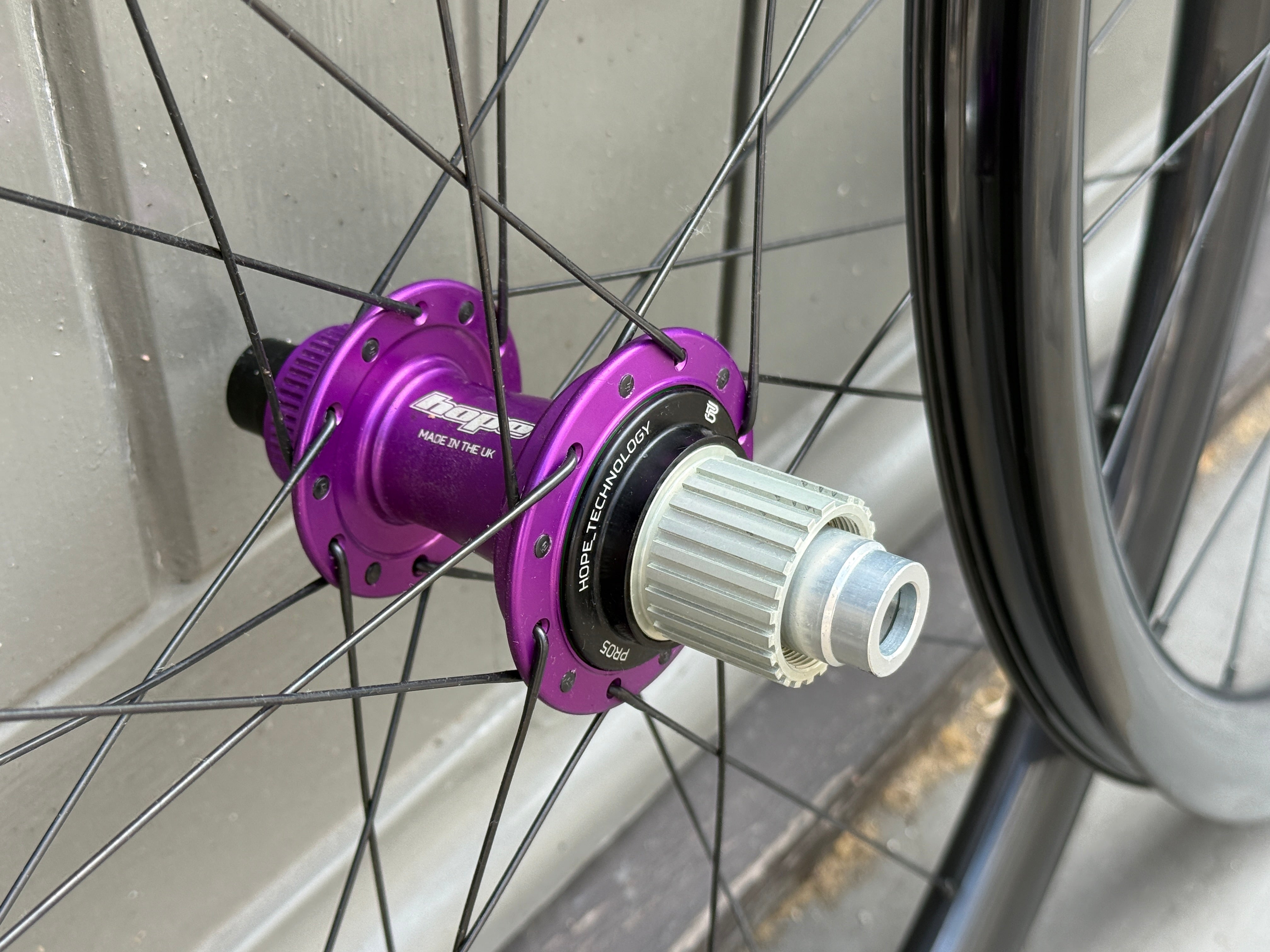 LANDRACE RDEE 35 Hope wheelset - Purple