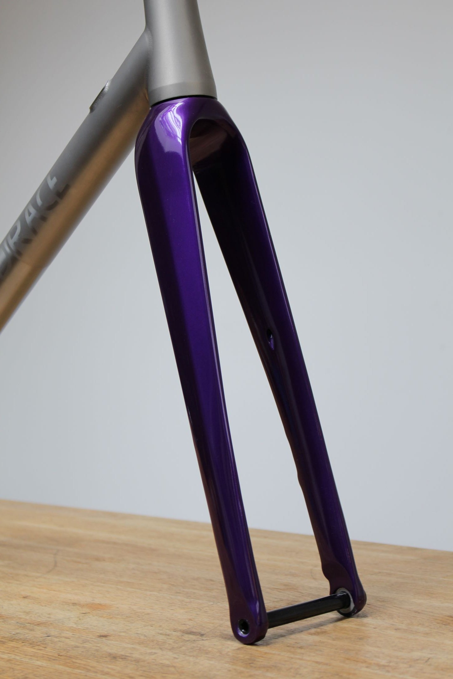 LANDRACE Tupelo Frame with Purple Fork - Large