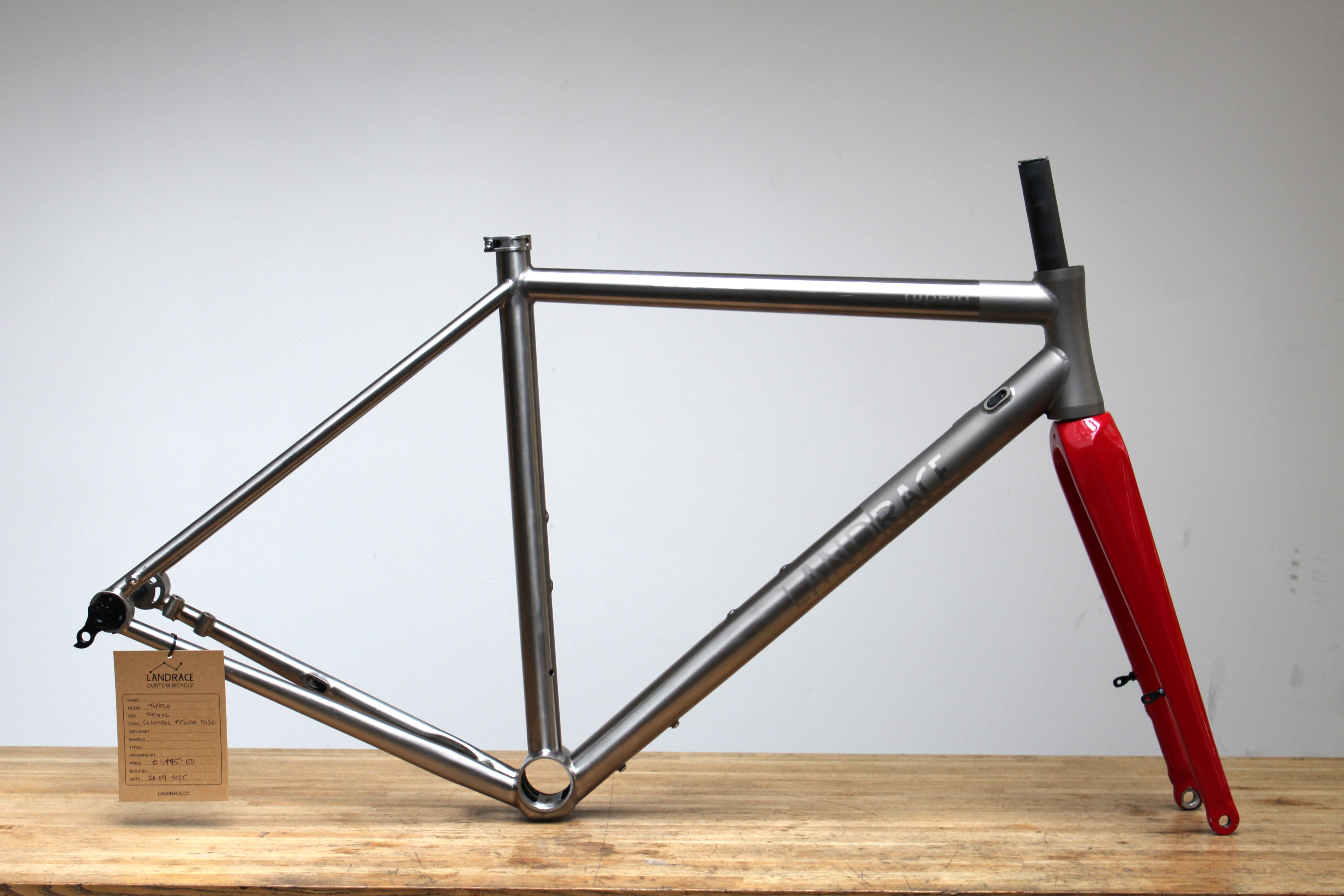 LANDRACE Tupelo Frameset with Red Fork - Small